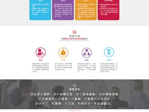 教育科技公司官網設計素材與模板大全